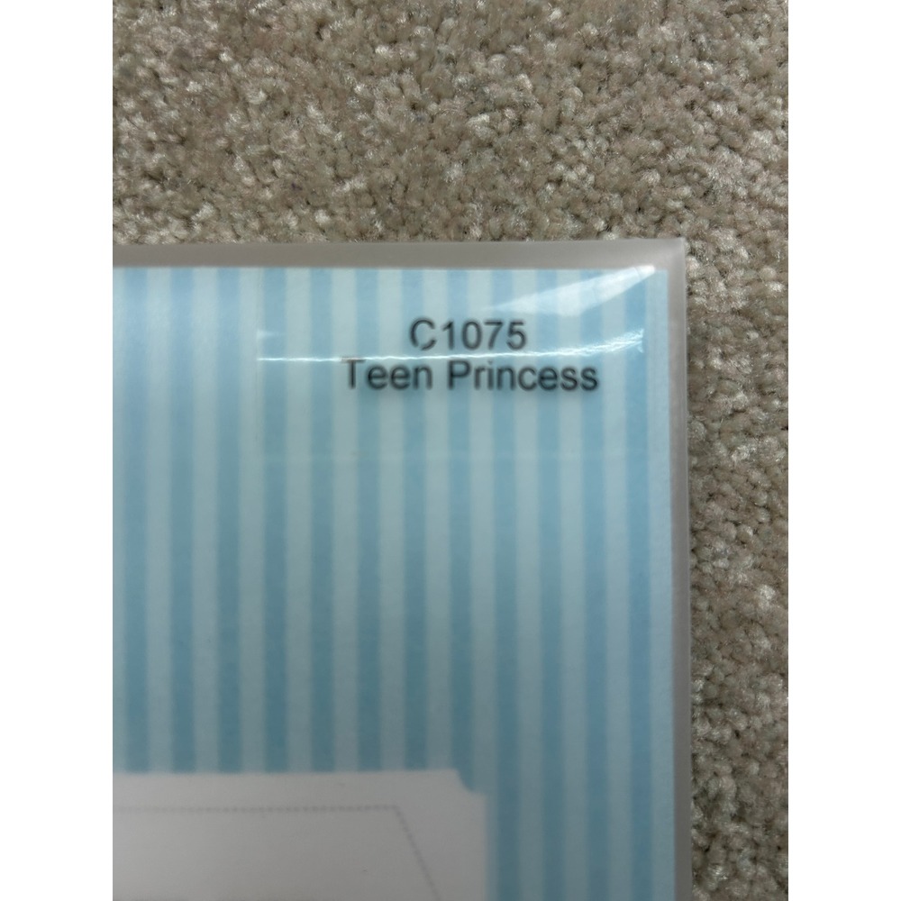 Close To My Heart Teen Princess C1075 My Acrylix Clear Stamps Girl Scrapbook